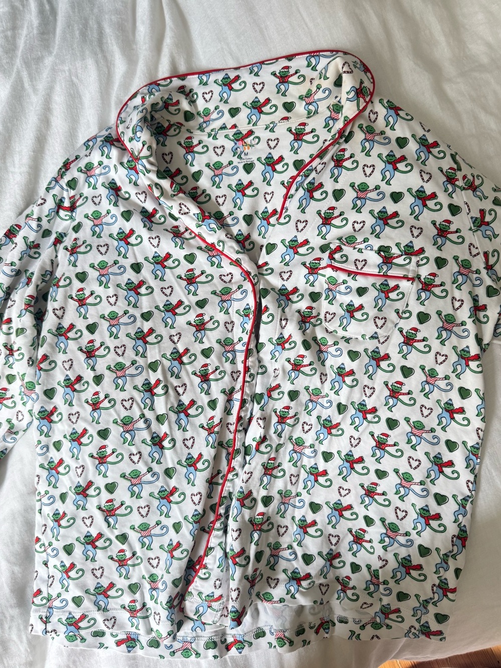 Roller Rabbit Merry Monkey Pajama Set - Picture 3 of 6